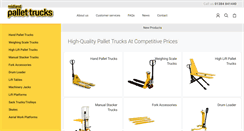 Desktop Screenshot of midlandpallettrucks.com